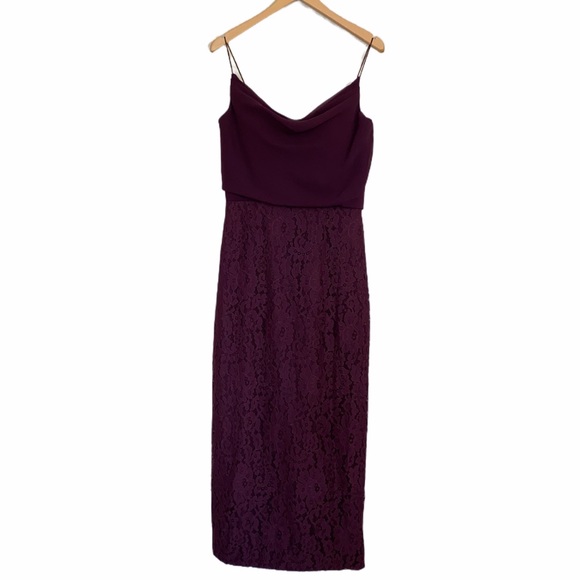 Christina Wu Aubergine Formal Bridesmaid Dress - Picture 2 of 7